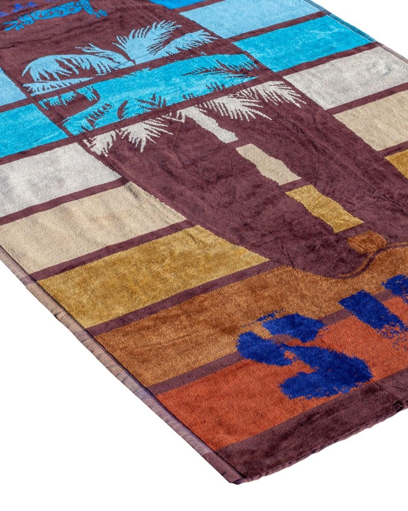 TOALLA VELOURS JACQUARD 06527 SURF 90X170 SUN&amp;SURF