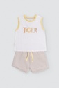 CONJUNTO BEBÉ SIN MANGAS 25572 YSABEL MORA