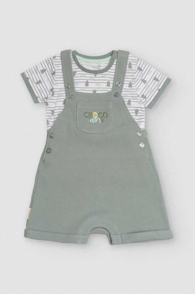 CONJUNTO BEBÉ MANGA CORTA 25578 YSABEL MORA