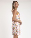 CAMISOLA TIRANTES GOLD FLOWERS 61351 MOSTAZA ADMAS