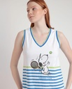 CAMISOLA TENNIS CLUB 61355 AZUL PEANUTS