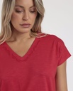 PIJAMA PANTALON LARGO TROPICAL SPIRIT 63068 ROJO ADMAS