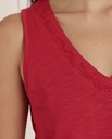 PIJAMA SIN MANGAS TROPICAL SPIRIT 63069 ROJO ADMAS