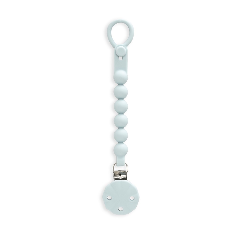 TRIPTICO CUNA ESTAMPADO OSO LUNA ESTRELLAS + CHUPETERO BLANCO-AZUL INTERBABY