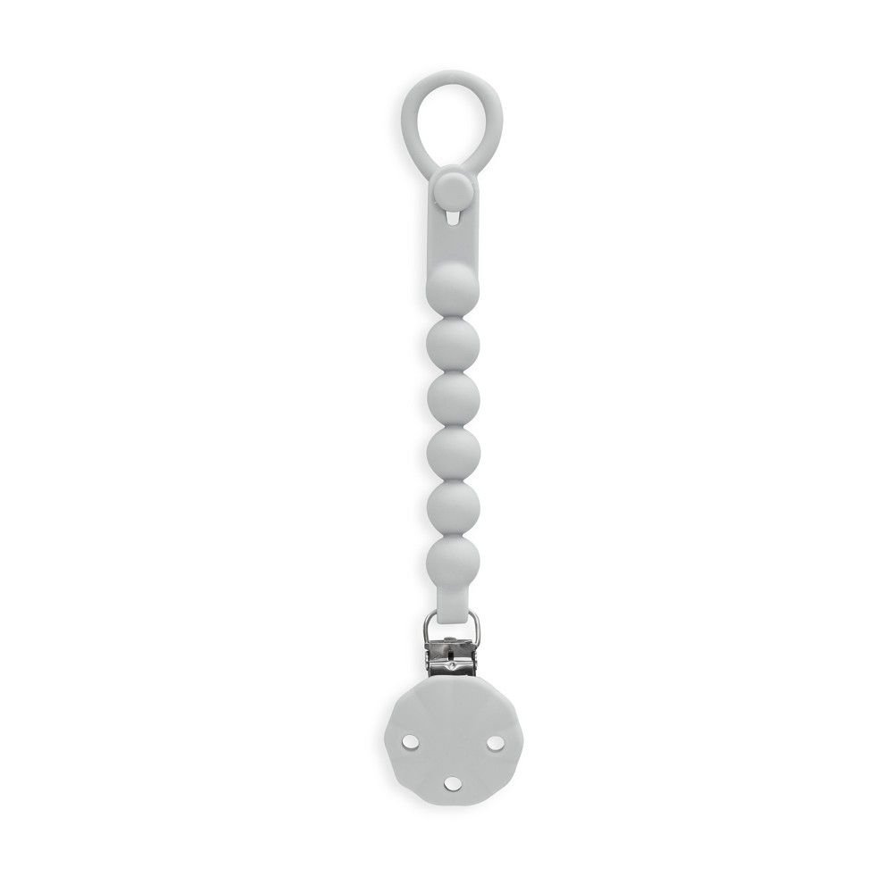 TRIPTICO CUNA ESTAMPADO DINOSAURIO PALMERA + CHUPETERO BLANCO-GRIS INTERBABY