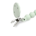 TRIPTICO CUNA ESTRELLA LUNA MULTICOLOR + CHUPETERO BLANCO-VERDE INTERBABY