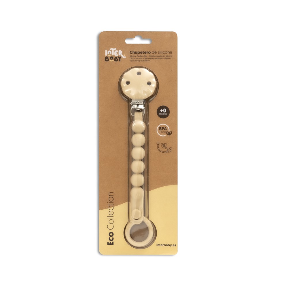 TRIPTICO CUNA ESTRELLA LUNA MULTICOLOR + CHUPETERO BLANCO-BEIGE INTERBABY