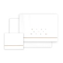 TRIPTICO CUNA ESTRELLA LUNA MULTICOLOR + CHUPETERO BLANCO-BEIGE INTERBABY