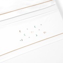 TRIPTICO CUNA ESTRELLA LUNA MULTICOLOR + CHUPETERO BLANCO-BEIGE INTERBABY