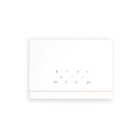 TRIPTICO COCHE ESTRELLA LUNA MULTICOLOR BLANCO-ROSA INTERBABY