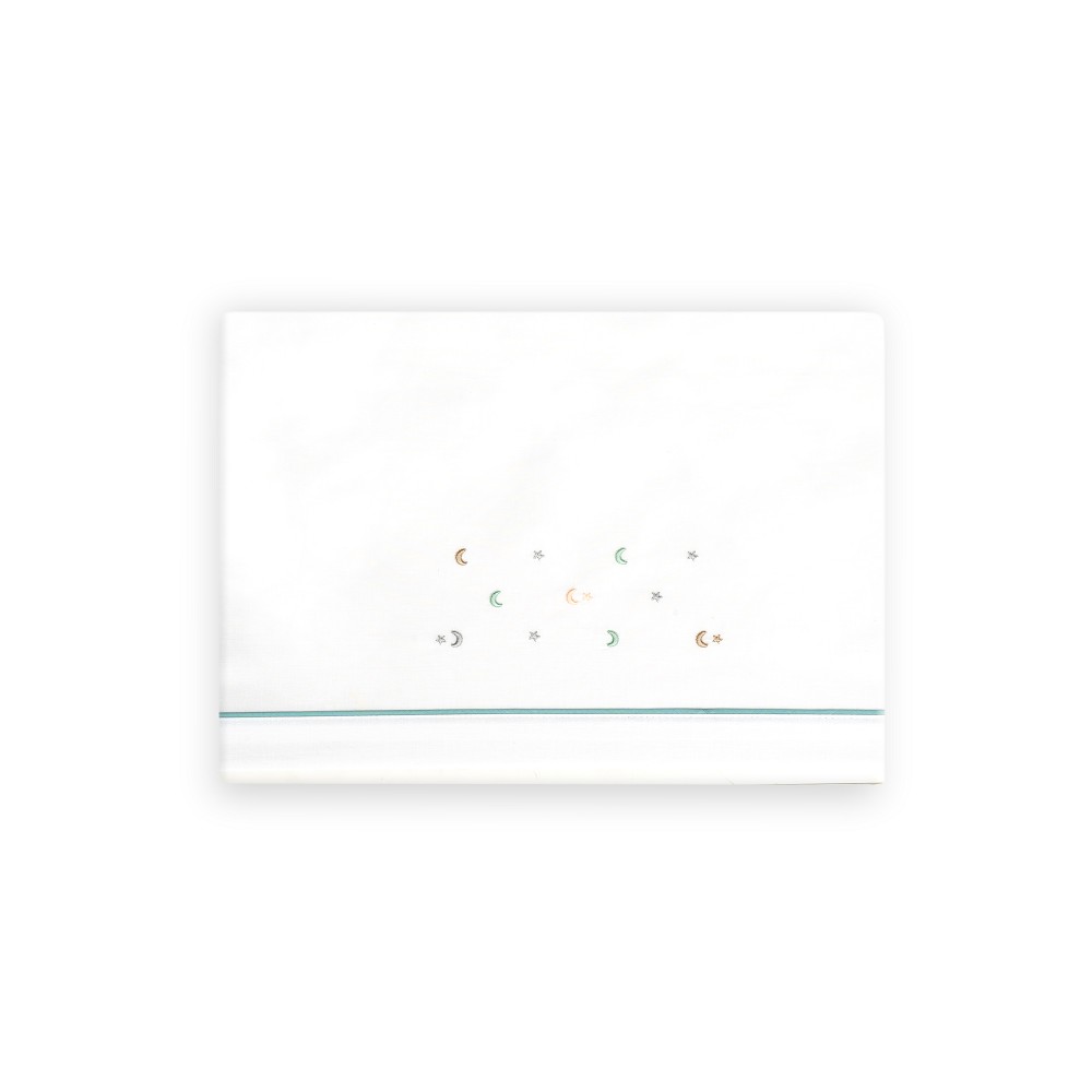 TRIPTICO COCHE ESTRELLA LUNA MULTICOLOR BLANCO-VERDE INTERBABY
