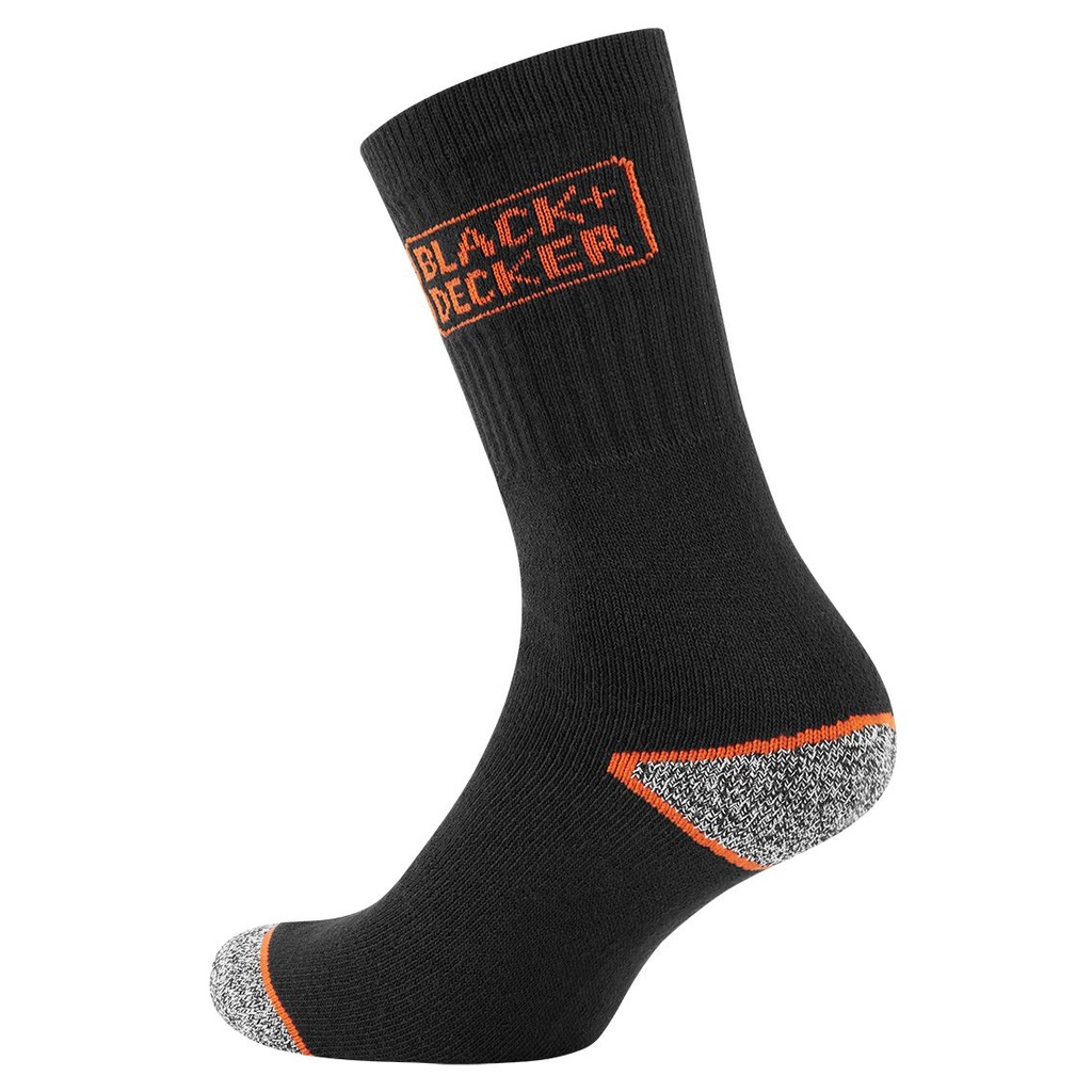 PACK 3 CALCETINES TRABAJO TEKB BLACK&amp;DECKER