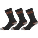 PACK 3 CALCETINES TRABAJO TEKB BLACK&amp;DECKER