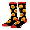 PACK 2 CALCETINES HOMBRE ALGODÓN CHUPA CHUPS 200N SKULLY+UNI BLACK FREEGUN