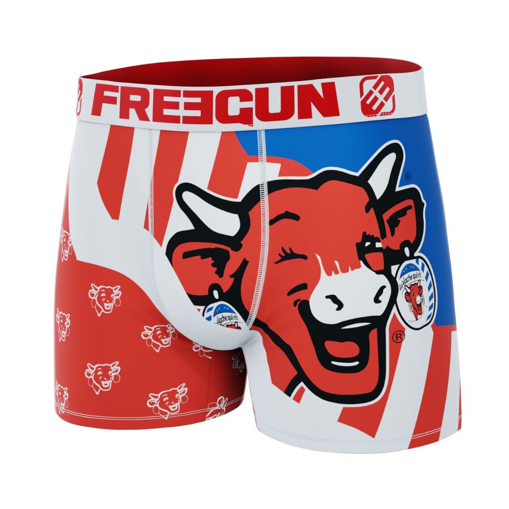 BOXER HOMBRE MICROFIBRA LA VACA QUE RÍE FG HALL FREEGUN