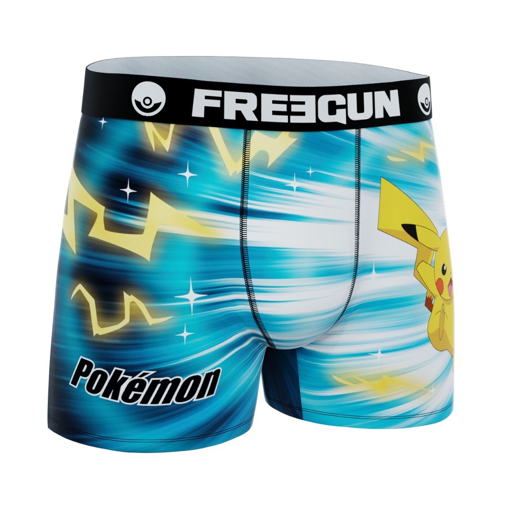 BOXER HOMBRE MICROFIBRA POKEMON FG PIKACHU FREEGUN