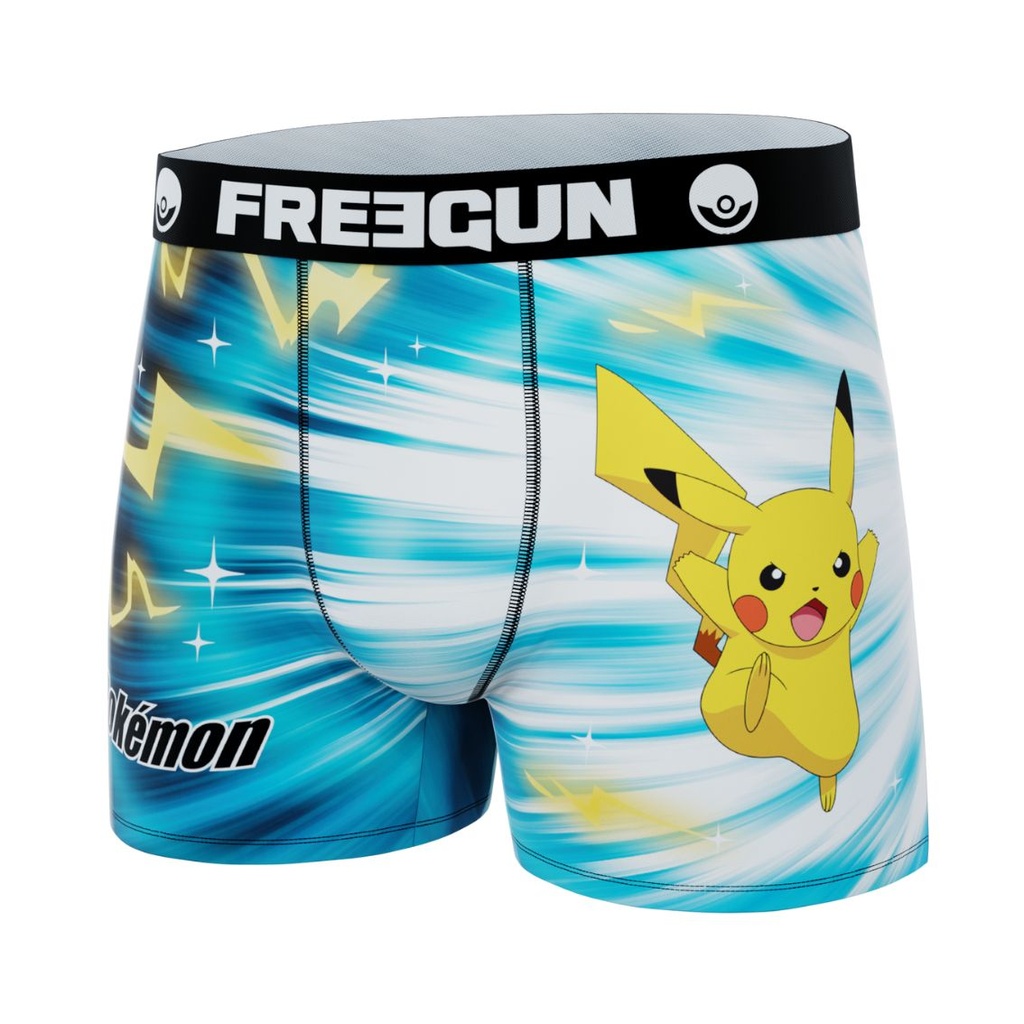BOXER HOMBRE MICROFIBRA POKEMON FG PIKACHU FREEGUN