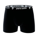 PACK 2 BOXER HOMBRE ALGODÓN BCX2 BLACK+LOGO BLACK PIERRE CARDIN