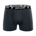 PACK 2 BOXER HOMBRE ALGODÓN BCX2 DARK GREY+DG LOGO PIERRE CARDIN