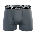 PACK 4 BOXER HOMBRE ALGODÓN CLA/2 BLACK X2 GREY BLUE PIERRE CARDIN