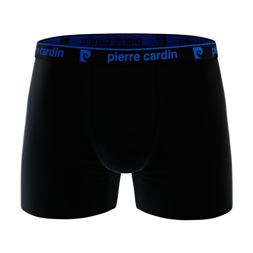 PACK 4 BOXER HOMBRE ALGODÓN CLA/4 BLACK+COLOR BELT PIERRE CARDIN