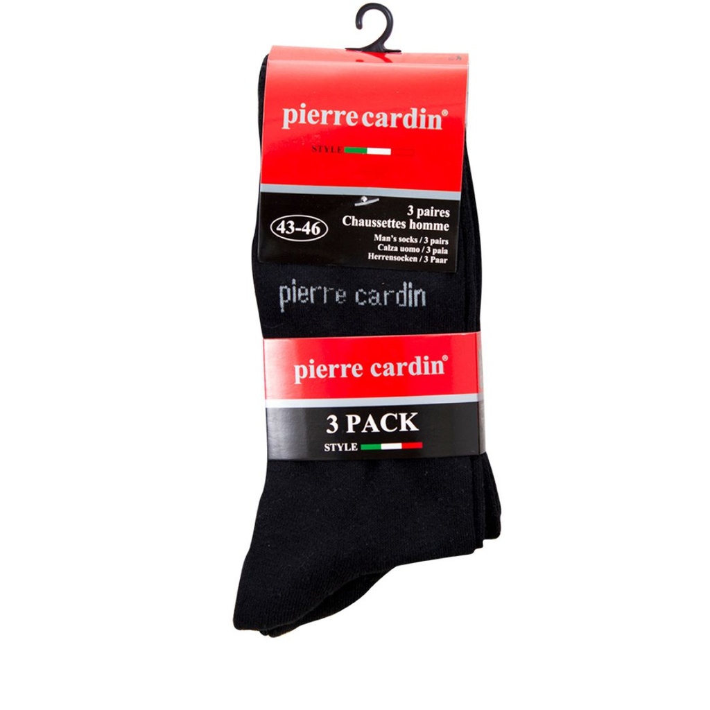 PACK 3 CALCETINES PCA SURTIDO LOT X3 NEGRO PIERRE CARDIN