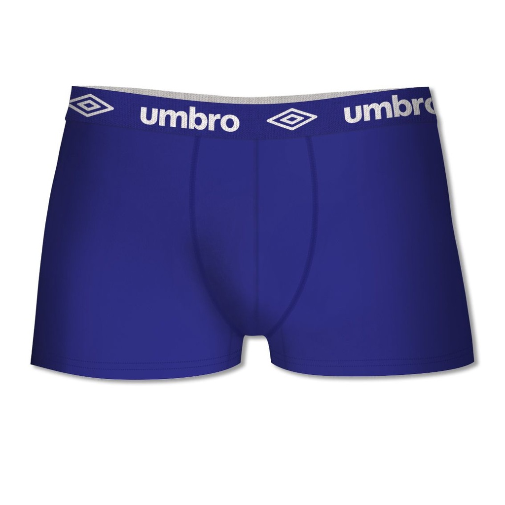 PACK 4 BOXER HOMBRE ALGODÓN GLD AZUL+ROJO+NEGRO UMBRO