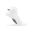 PACK 3 CALCETINES TOBILLEROS UMSM0327 BLANCO UMBRO