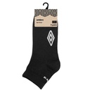PACK 3 CALCETINES TOBILLEROS UMSM0327 NEGRO UMBRO
