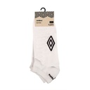 PACK 3 CALCETINES CORTOS HOMBRE UMSM0290 BLANCO UMBRO