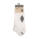 PACK 3 CALCETINES CORTOS MUJER TCX3 BLANCO UMBRO