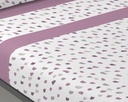 JUEGO DE SABANAS MICRO SARIM LILA INNOVA HOME