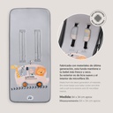 COLCHONETA SAFARI TOURS GRIS INTERBABY