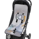 COLCHONETA DINO PALMERA GRIS INTERBABY