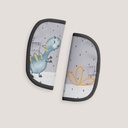 COLCHONETA DINO PALMERA GRIS INTERBABY