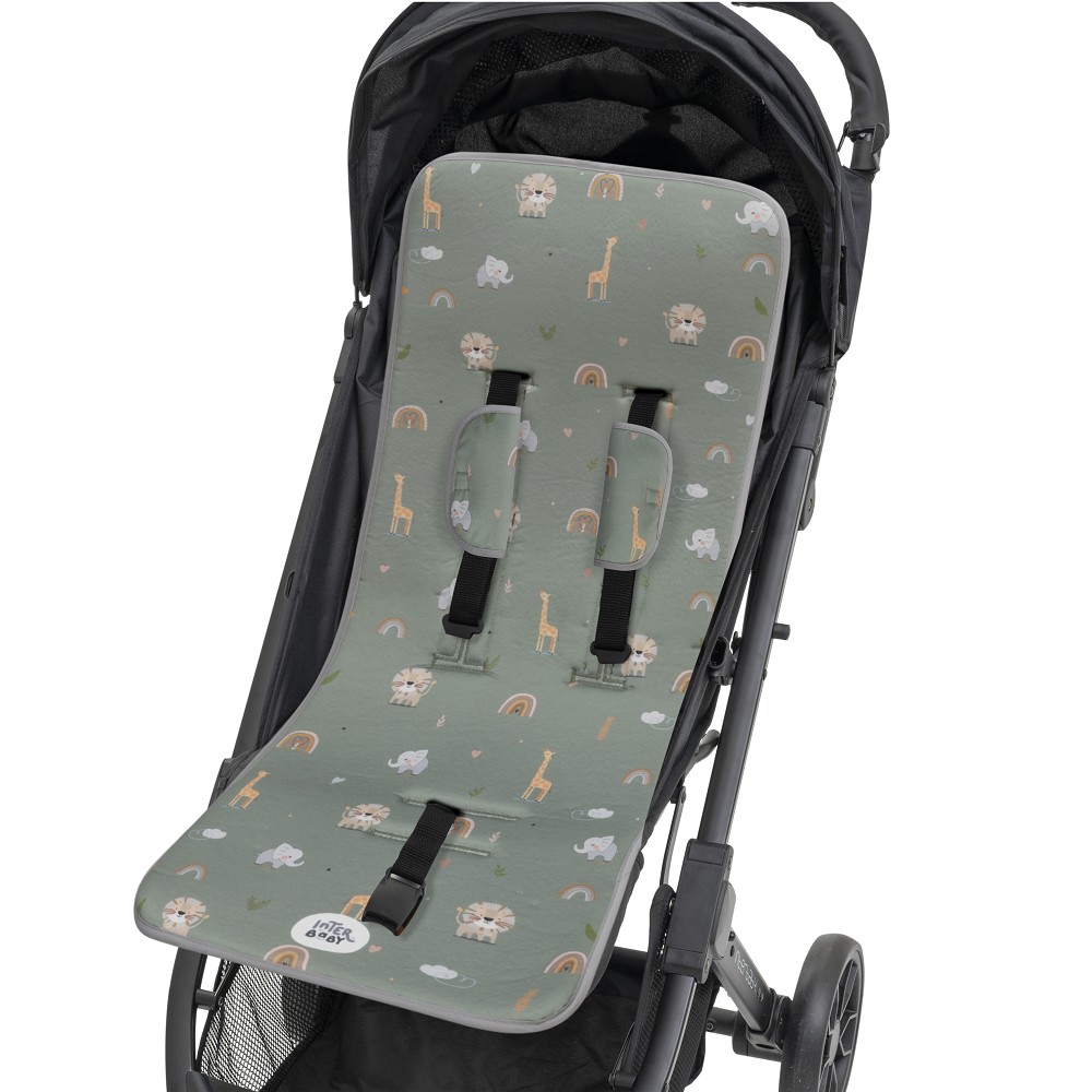 COLCHONETA SAFARI VERDE INTERBABY