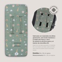 COLCHONETA SAFARI VERDE INTERBABY