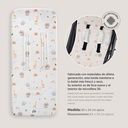 COLCHONETA MODELO SAFARI BEIGE INTERBABY