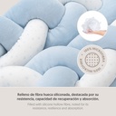 CHICHONERA CUERDA TRENZADA UNIVERSO BLANCO-AZUL INTERBABY