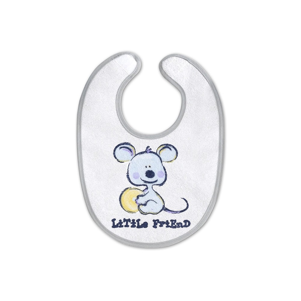 BABERO RIZO PLASTIFICADO VELCRO 00130 20X30 INTERBABY