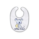 BABERO RIZO PLASTIFICADO VELCRO 00130 20X30 INTERBABY