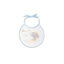 PACK 2 BABEROS CACHIRULO ESTRELLAS 20X20 AZUL INTERBABY