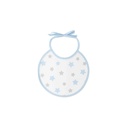 PACK 2 BABEROS CACHIRULO ESTRELLAS 20X20 AZUL INTERBABY