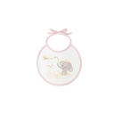 PACK 2 BABEROS CACHIRULO ESTRELLAS 20X20 ROSA INTERBABY