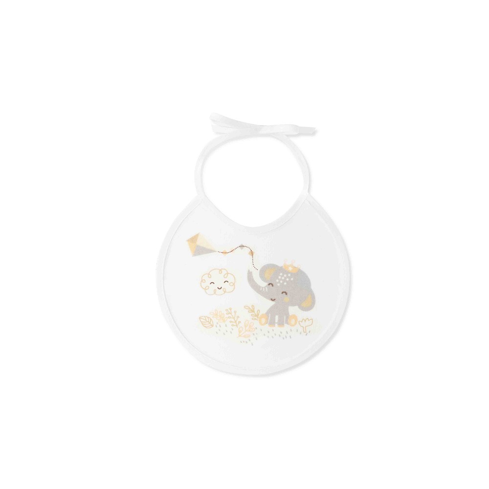 PACK 2 BABEROS CACHIRULO ESTRELLAS 20X20 BEIGE INTERBABY
