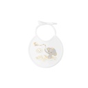 PACK 2 BABEROS CACHIRULO ESTRELLAS 20X20 BEIGE INTERBABY
