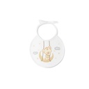 PACK 2 BABEROS OSITO LUNA ESTRELLAS 20X20 BEIGE INTERBABY