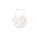 PACK 2 BABEROS OSITO LUNA ESTRELLAS 20X20 BEIGE INTERBABY