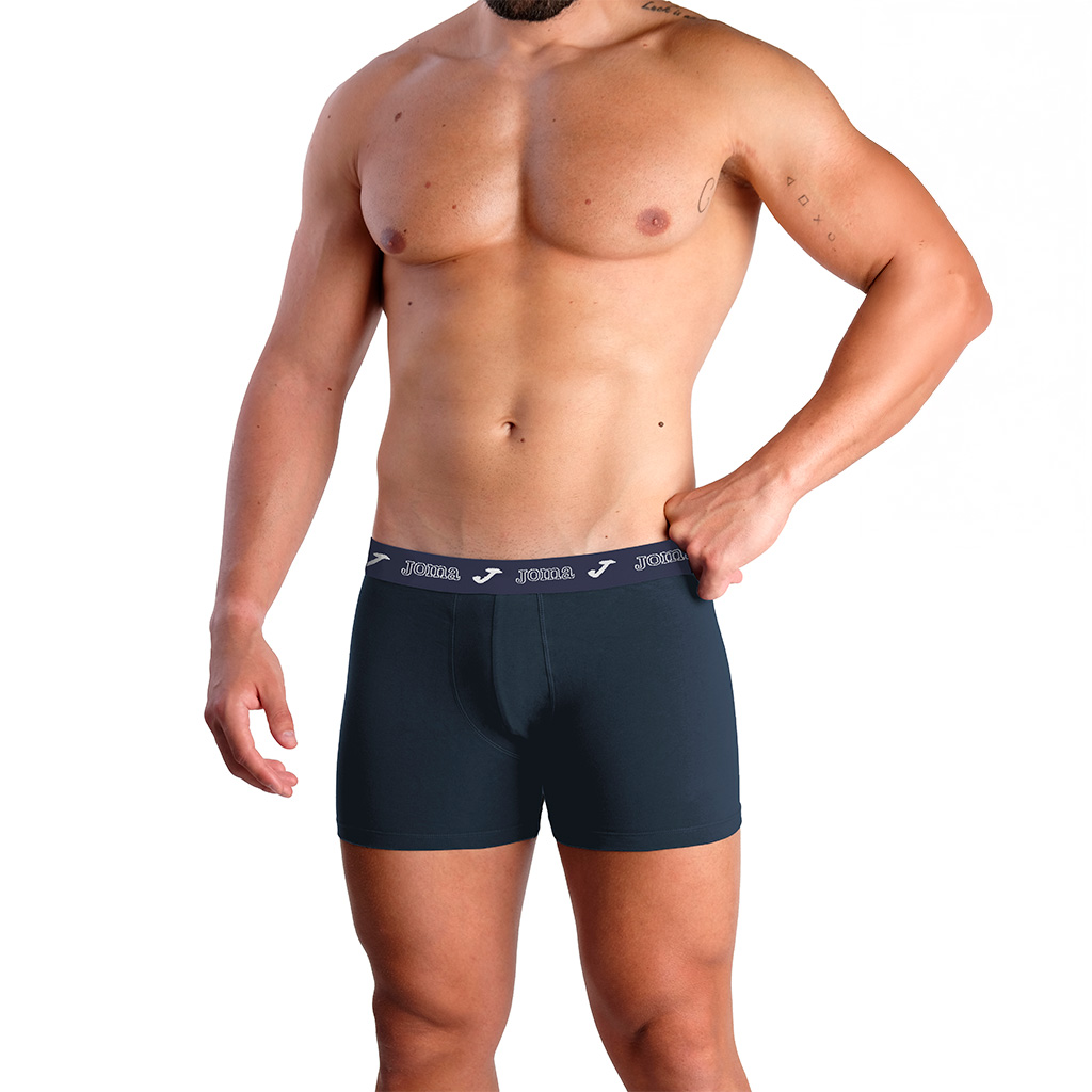 BOXER HOMBRE PACK 3 JS3616B MAR/IND/PL JOMA