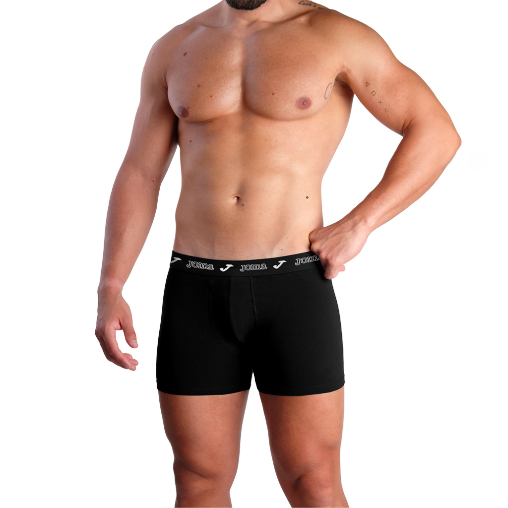 BOXER HOMBRE PACK 3 JS3616B NE/NE/NE JOMA
